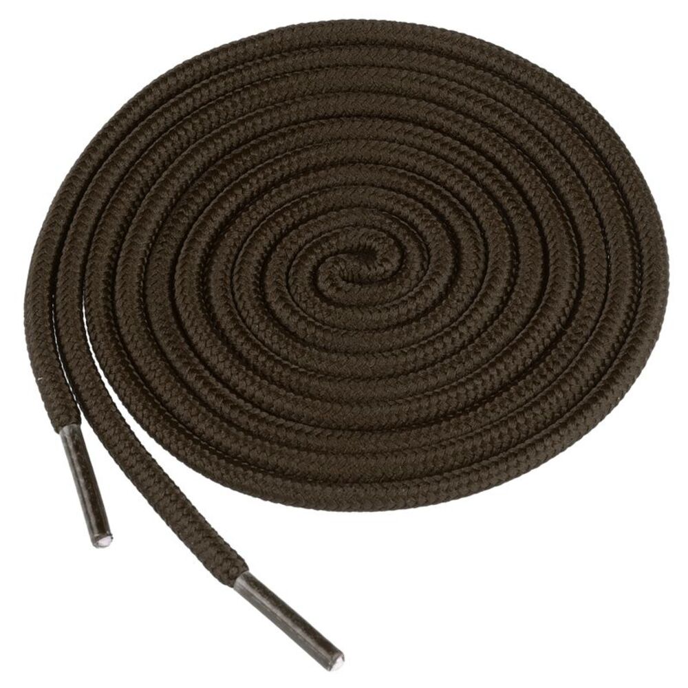 Outdoor Round Shoelaces Sporting Shoe Laces Shoestrings 2 Pairs Coffee
